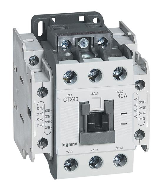 Фото №2 Контактор CTX3 3P 40A 2НО2НЗ 230V AC (416136)