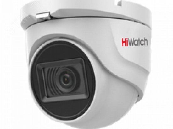 Фото №2 Видеокамера HD-TVI 5Мп уличная купольная с EXIR-подсветкой до 30м (2.8мм) (DS-T503A (2.8 mm))