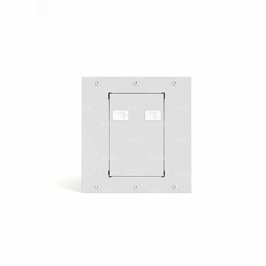 Фото №3 Шкаф настенный телекоммуникационный NTSS WS 15U 600х600х770мм, 2 профиля 19, дверь сплошная металл, боковые стенки съемные, разобранный, серый RAL 7035 (NTSS-WSP15U6060FD)