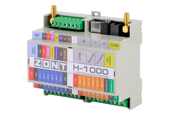 Фото №2 Контроллер универсальный для систем отопления ZONTH-1000 (112110)