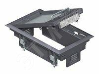 Фото №2 Лючок GES2U (универсальный) 3xModul45 (полиамид,черный) (GES2 U 9011)