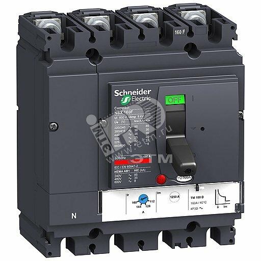 Фото №2 Выключатель автоматический 4П3Т TM100D NSX160F (LV430642)