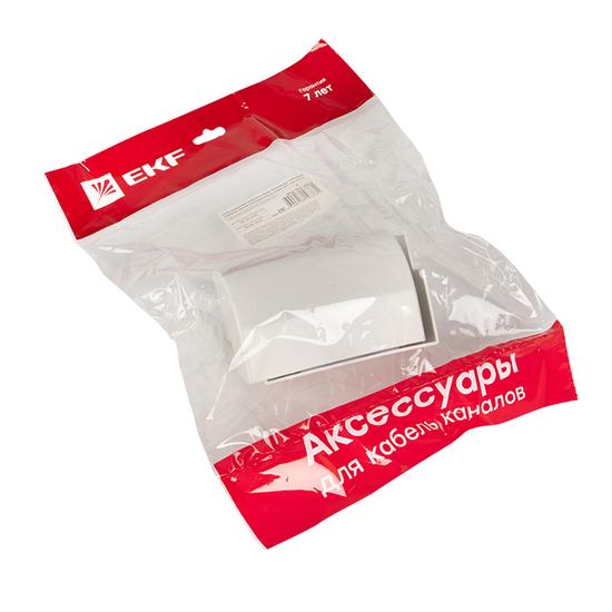 Фото №4 Угол внешний (100х40) (2 шт) Plast PROxima белый (obw-100-40x2)