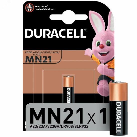 Фото №2 Элемент питания Duracell MN21 (10/100/9000) (00000746)