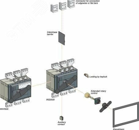 Фото №4 РУКОЯТКА ЧЕРНАЯ INS/INV2000 2500 (31298)