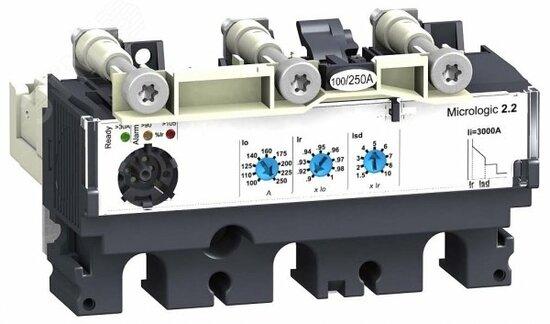 Фото №3 NSX Расцепитель 3П3T MICROLOGIC 2.2 160A для NSX160/250 (LV430470)