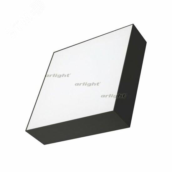 Фото №2 Светильник SP-QUADRO-S250x250-25W Warm3000 (BK,   120 deg, 230V) (Arlight, IP40 Металл, 3 года) (034788)