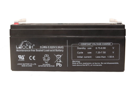 Фото №2 Аккумуляторная батарея Leoch Battery DJW6-5.0 (DJW6-5.0)