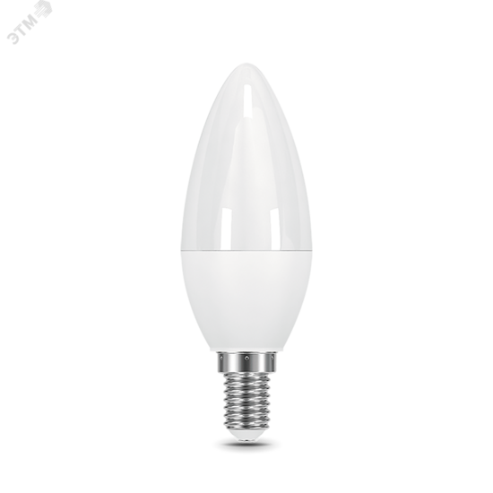 Фото №3 Лампа светодиодная LED 7 Вт 550 Лм 4100К белая E14 Свеча шаг. диммирование Black Gauss (103101207-S)