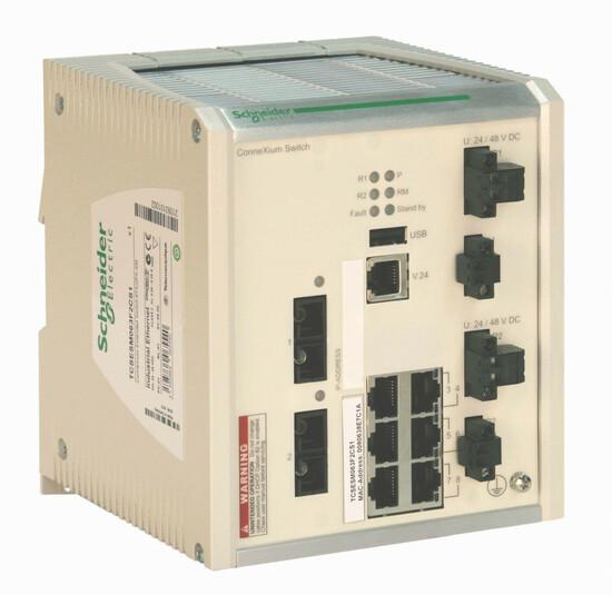 Фото №4 Коммутатор ConneXium 6TX/2FX-MM усовершенствованный (TCSESM063F2CU1)