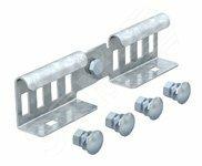 Фото №2 Соединитель кабельного лестничного лотка шарнирный 49x200 (LGVG 45 FS)