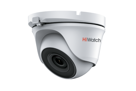 Фото №2 Видеокамера HD-TVI гибридный 2Мп уличная купольная с EXIR-подсветкой до 20м (3.6мм) (DS-T203(B) (3.6 mm))