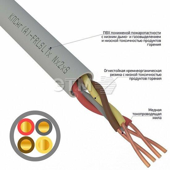 Фото №2 Кабель КПСнг(А)-FRLSLTx 2x2x020 (бухта 200 м) (etm01-4935)