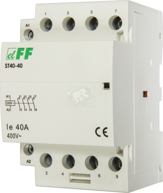 Фото №2 Контактор модульный ST-40-40 (EA13.001.004)