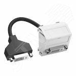 Фото №2 Мультимедийная рамка DVI Modul45 (черный) (MTS-DVI F SWGR1)