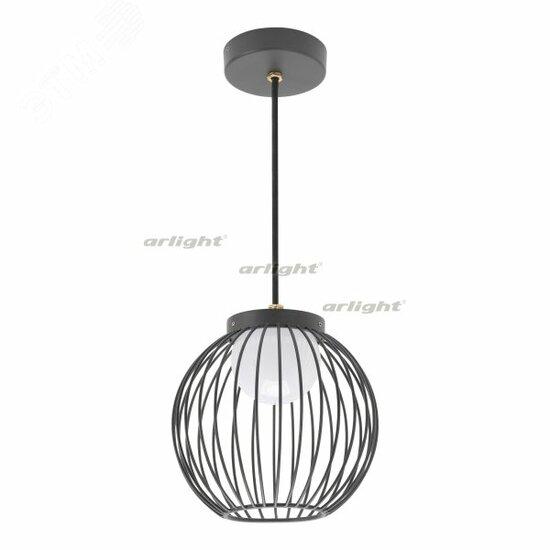 Фото №2 Светильник LGD-PEARL-HANG-7W Warm3000 (GR, 164 deg, 230V) (ARL, IP65 Металл, 3 года) (030004)