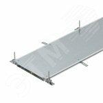 Фото №2 Секция кабельного канала OKA-W глухая с фиксаторами, 2400x400x40 мм (сталь) (OKA-W4004030R)