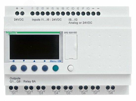 Фото №3 ZELIO LOGIC Комплект 20 входов/выходов 240В AC (SR2PACK2FU)