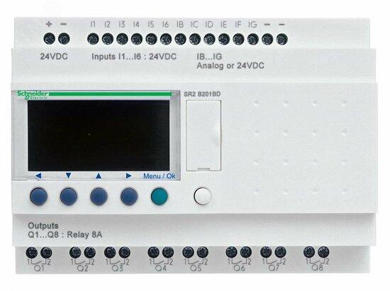 Фото №5 ZELIO LOGIC Комплект 20 входов/выходов 240В AC (SR2PACK2FU)