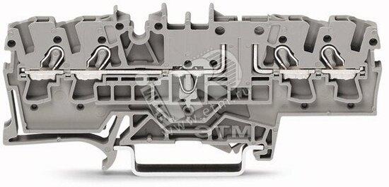 Фото №2 Клемма четырехпроводная под размыкатель (2002-1861)