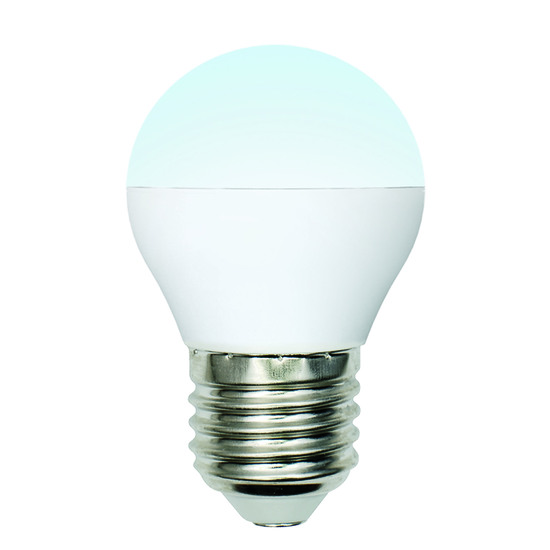 Фото №2 Лампа светодиодная с трехступенчатым диммером 100-50-10 LED 6вт 175-250В шар 510Лм Е27 4000К Uniel Multibrigh (UL-00002378)