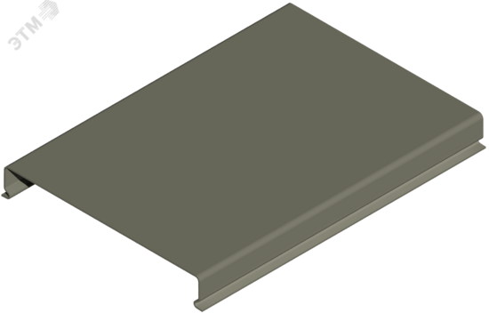 Фото №2 Крышка на угол внешний боковой осн.400 отвод осн.400 S=0,7мм оцинк. (СSTGOM.40.40.07)