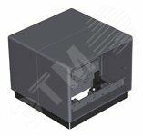 Фото №2 Напольный бокс Telitank 118x118x97 мм (полиамид,черный) (T4B 00C 9011)