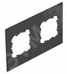 Фото №2 Крышка для напольного бокса Telitank на 2 устройства EKR 142x88 мм (ПВХ,черный) (T12L P2S 9011)