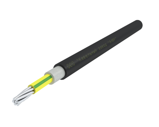 Фото №2 Кабель силовой ЭЛЕКОНД(R)-АсВВГнг(А)-LS 1х35.0 мк(PE)-0.66 З-Ж. бар