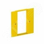 Фото №2 Накладка блока питания VH для монтажа устройств, 95x95 мм (желтый) (VH-P5)