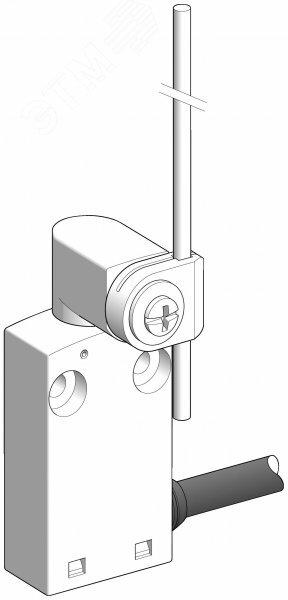 Фото №3 Выключатель концевой 1НО1НЗ с кабелем 1м (XCMN2159L1)