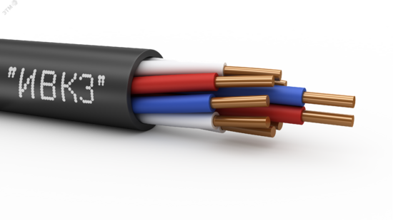 Фото №2 Кабель контрольный КВВГнг(А)-LSLTx 10х0.75 ТРТС