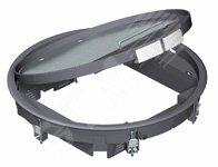 Фото №2 Лючок GESR9U (универсальный) 12xModul45 (полиамид,черный) (GESR9 10U 9011)