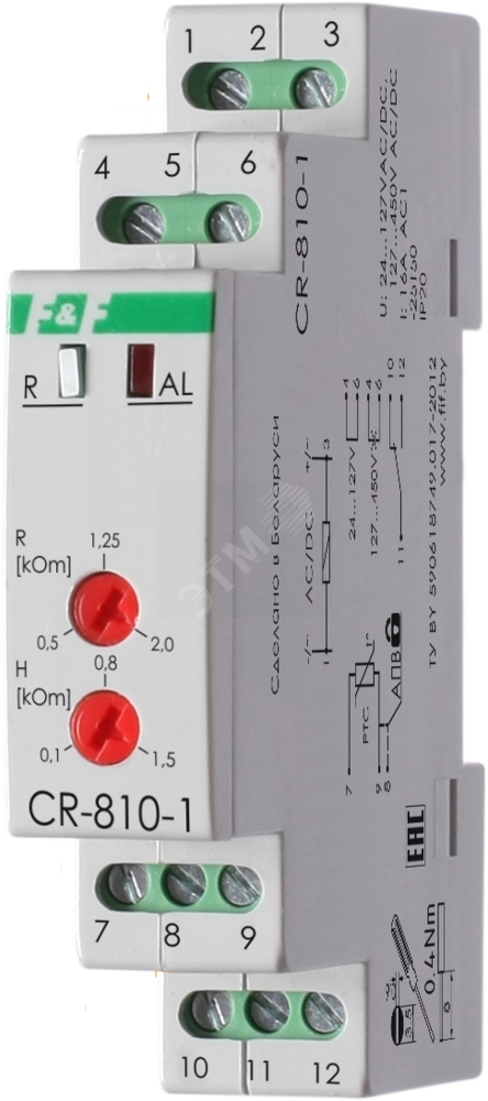 Фото №2 Реле защиты электродвигателей CR-810-1 (EA05.002.002)