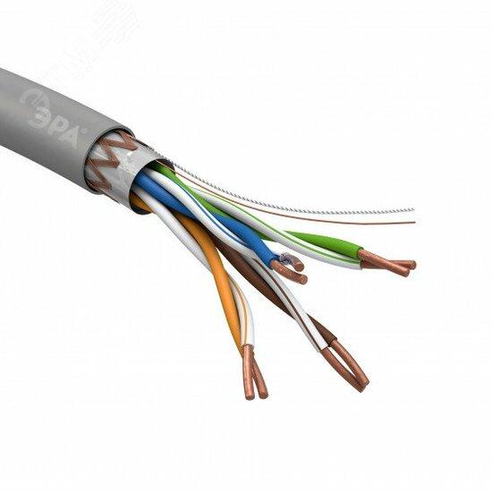 Фото №2 Витая пара SF/UTP Cat5e 4x2x24 AWG CU PVC 305 м (Б0044691)