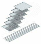 Фото №2 Кассетная рамка OKA RK  400x500x15 (сталь) (OKA RK 500 15)