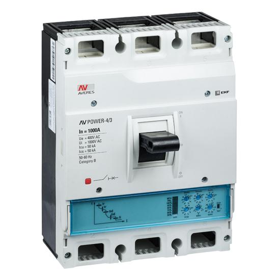 Фото №2 Выключатель автоматический AV POWER-4/3 1000А 50кА ETU2.2