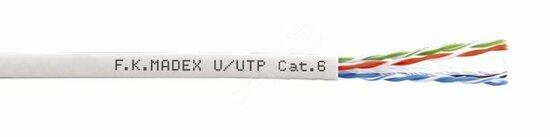 Фото №2 Витая пара U/UTP 4PR 23AWG Cat.6 PVC неэкранированная(DCM Test Report)