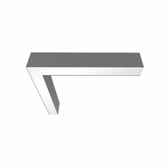 Фото №2 Светильник светодиодный ДСО-20Вт IP40 2200Лм 4000К X-Line металлик L-соединитель (V1-R0-01822-02000-4002040)