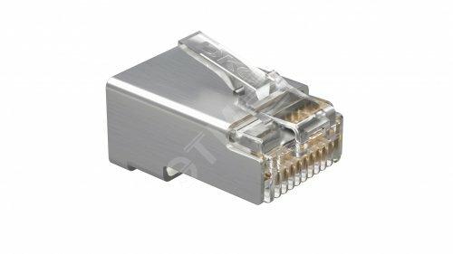 Фото №2 Коннектор RJ-45 CAT6 экранированный (RN6RJ45S)