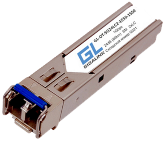 Фото №2 Модуль SFP 1 Гб/c GL-OT-SG24LC2-1550-1550-I (GL-OT-SG24LC2-1550-1550-I)