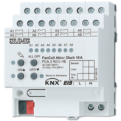 Фото №2 KNX Fan-Coil-актуатор (FCA2REGHE)