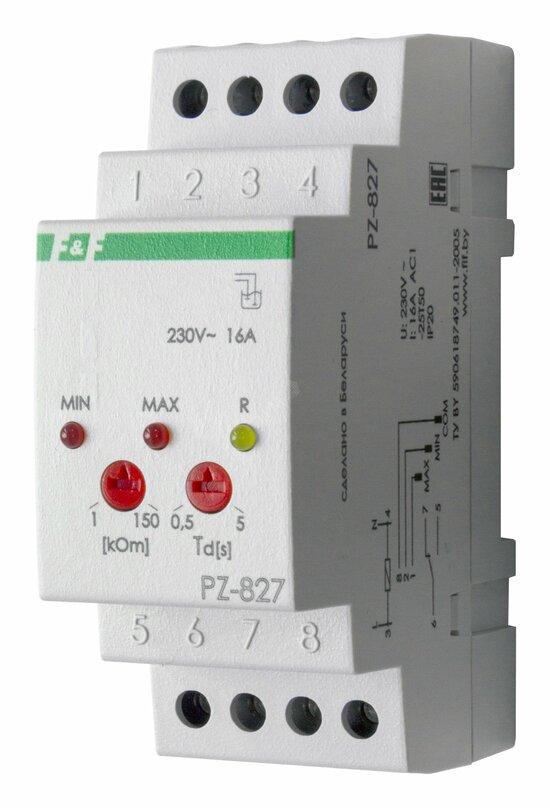 Фото №2 Реле контроля уровня жидкости PZ-827 (без датчиков) (EA08.001.013)