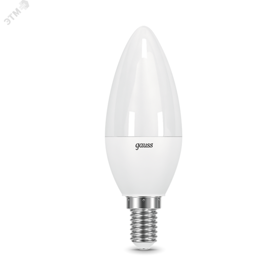 Фото №4 Лампа светодиодная LED 9.5 Вт 950 Лм 4100К белая Е14 Свеча Black Gauss