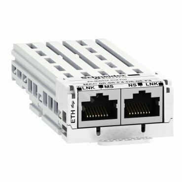 Фото №2 Коммуникационная модуль Ethernet/IP, Modbus TCP + MD Link (VW3A3721)