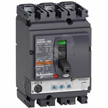 Фото №2 Выключатель автоматический силовой в литом корпусе для промышленного электроснабжения (LV433332)