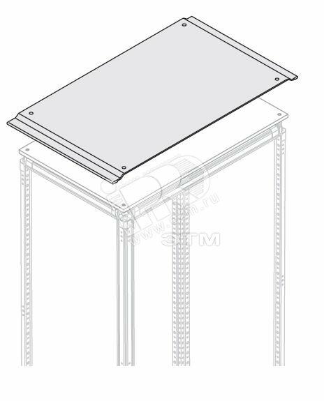 Фото №2 Панель верхняя IP31/IP41 W=400мм D=900мм (PKPT4090)