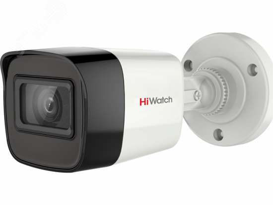 Фото №2 Видеокамера HD-TVI гибридный 2Мп уличная цилиндрическая с EXIR-подсветкой до 30м (2.8мм) (DS-T200A (2.8 mm))