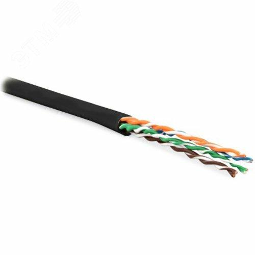 Фото №2 Кабель витая пара неэкранированная U/UTP категория 5e 4 пары (24 AWG)многожил (UUTP4-C5E-P24-IN-PVC-PK)