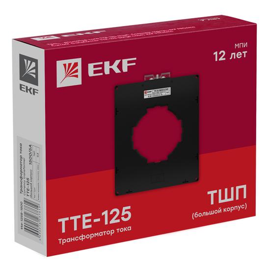 Фото №4 Трансформатор тока ТТЕ-125-3000/5А класс точности 0,5 (большой корпус) EKF PROxima (tte-125B-3000)